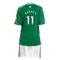 Newcastle United Harvey Barnes #11 Auswärts Trikotsatz Kinder 2025-26 Kurzarm (+ Kurze Hosen)